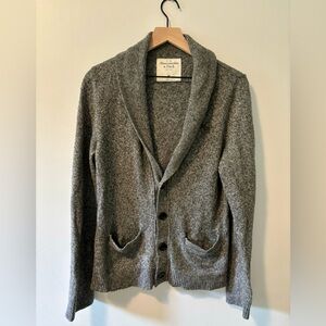 Abercrombie Grey Cardigan